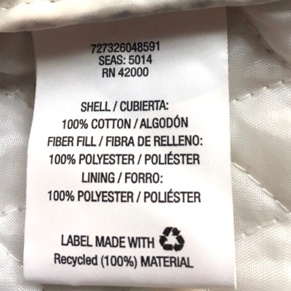 Basic Editions Cream Plaid Zip Front Vest - Picture 7 of 8